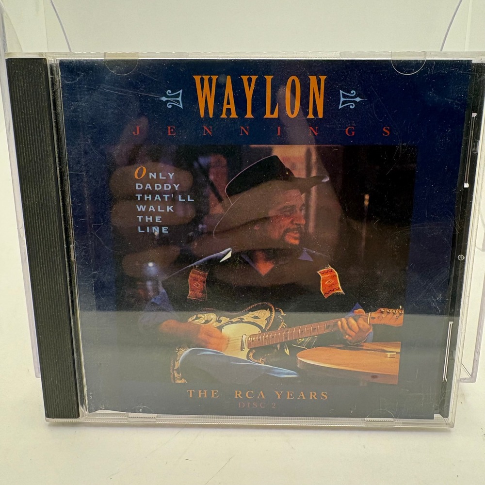 Waylon Jennings Only Daddy Thatll Walk The Line The RCA Years Disc 2 CD D220622